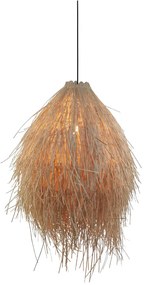 MANILA ΦΩΤΙΣΤΙΚΟ ΟΡΟΦΗΣ RATTAN ΦΥΣΙΚΟ 51x51xH70cm - 029703