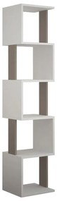 Bookcase - Column Piri white-mocha 35x30x161cm 35x30x161 εκ.