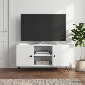 VidaXL Ντουλάπι TV 102 x 34,5 x 50 εκ. Γυαλιστερό Λευκό