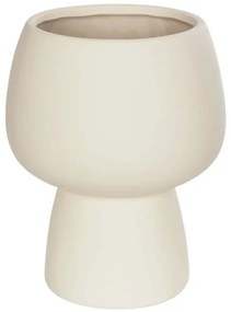 Βάζο Morea 21270 17x17x20cm Beige GloboStar Κεραμικό