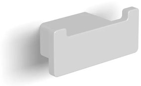 Άγκιστρο Διπλό Επίτοιχο Λευκό Ματ Langberger Series 123 White 21123-32B-300