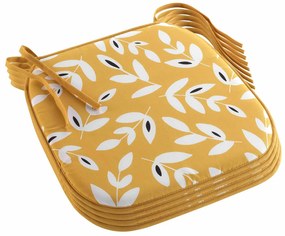 Μαξιλάρια Καρέκλας (Σετ 4τμχ) L-C Bellys Yellow 1723396
