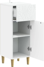 vidaXL Ντουλάπι Αποθήκευσης Μπάνιου DELFT Λευκό 30 x 31 x 80 εκ.
