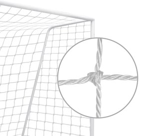 Σετ Δίχτυα Mini Soccer Με Στριφτό Νήμα 2mm 500x200cm 2 τμχ 44922
