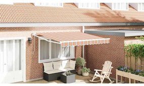 vidaXL Σκηνίτσα Αναδιπλούμενη Πολύχρωμο 300 x 250 εκ ύφασμα
