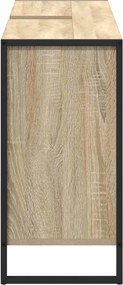 vidaXL Ντουλάπι Μπάνιου Σονόμα 90 x 30 x 60 cm Επεξεργασμένο ξύλο