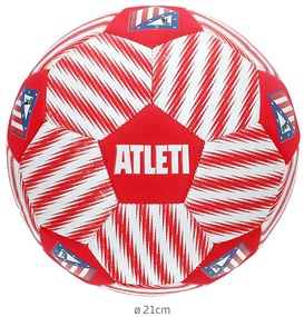 Μπάλα Ποδοσφαίρου Παραλία Atlético Madrid Μέγεθος 5 (12 Μονάδες)