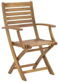 Intrahome Πολυθρόνα Gorpo Intrahome πτυσσόμενη ξύλο ακακίας φυσικό 57x59x93εκ | SKU: INTRAPA-393111121