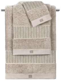 Πετσέτες Tudor (Σετ 3τμχ) Ammos- Natural Guy Laroche Σετ Πετσέτες 70x140cm 100% Cotton