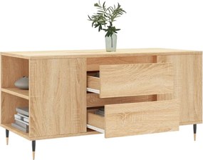 vidaXL Τραπεζάκι Σαλονιού Sonoma Δρυς 102x44,5x50 εκ. Επεξεργ. Ξύλο