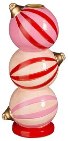 Χριστουγεννιάτικο Κηροπήγιο (Φ9.5x20) Edelman Candleholder Pink 1164287