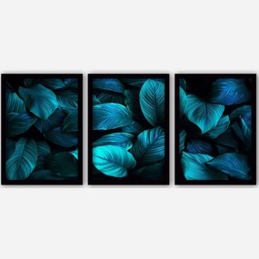 Κάδρα (Σετ 3Τμχ) 364LUL1269 35x45cm Multi Wallity Vertical Plastic,Mdf