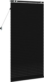 vidaXL Βενετσιάνικη Σκίαση Μαύρο 95 x 160 εκ. 35 mm