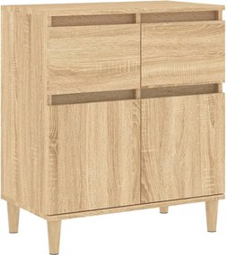 vidaXL Συρταριέρα Sonoma Δρυς 60x35x70 εκ. Επεξεργασμένο Ξύλο