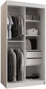 Ντουλάπα Wika 100 συρόμενη-Artisan