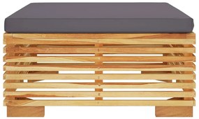 vidaXL Σαλόνι Κήπου Σετ 2 Τεμαχίων από Μασίφ Ξύλο Teak