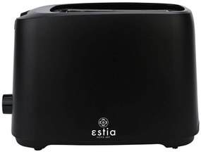 Φρυγανιέρα 2 Θέσεων Intense 06-24604 28,6x16x18,5cm 700W Black Estia Πλαστικό