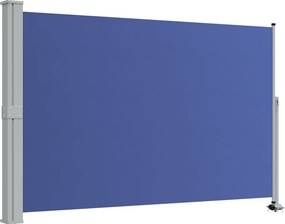 vidaXL Σκίαστρο Πλαϊνό Συρόμενο Βεράντας Μπλε 160 x 300 εκ.