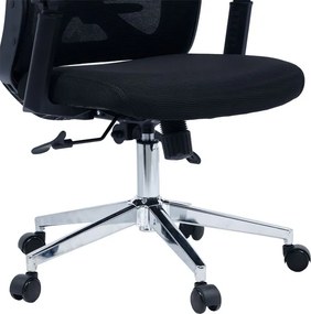 Καρέκλα γραφείου διευθυντή Andrew pakoworld mesh μαύρο