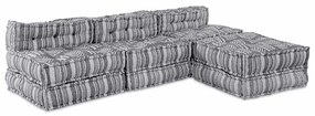 vidaXL Μαξιλάρι 4 pcs Ανοιχτό γκρι 70 x 70 x 54 εκ Πολυεστέρας
