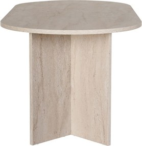 Dining Table Sablin - Travertine Travertine