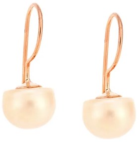Σκουλαρίκια Senza Silver 925 Rose Gold Plated Pink