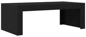 vidaXL Τραπεζάκι Καφέ Μαύρο Δρυς 102x50x35 εκ. Επεξεργασμένο Ξύλο