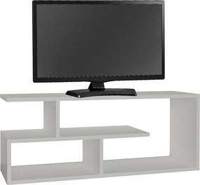 Έπιπλο τηλεόρασης Waldo pakoworld λευκό 100x29,5x40εκ