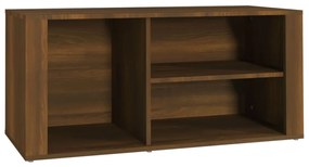 vidaXL Παπουτσοθήκη Καφέ Δρυς 100x35x45 εκ. από Επεξεργασμένο Ξύλο