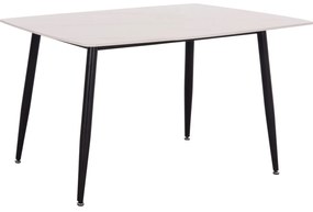 ΤΡΑΠΕΖΙ RAVEN HM18149.01 ΚΕΡΑΜΙΚΟ TOP ΜΕ ΟΨΗ ΛΕΥΚΟ ΜΑΡΜΑΡΟ 140x80x74Υεκ.