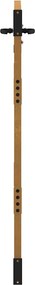 vidaXL Πύλη Κήπου 85 x 125 cm Ατσάλι με Επικάλυψη Πούδρας Κλειδώσιμο