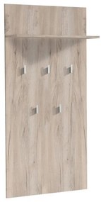 Έπιπλο Χολ - Κρεμάστρα Como CIV Γκρί Δρύς 67x19,5x137 εκ. 67x19.5x137 εκ.