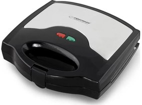 Τοστιέρα 700W 3:1 Μαύρο-Ασημί 2 Θέσεις 3 Διαφορετικές Πλάκες Muffuletta ESPEKT005 Esperanza ESPEKT005