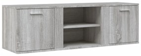 vidaXL Έπιπλο Τηλεόρασης Γκρι Sonoma 120 x 34 x 37 εκ. από Μοριοσανίδα