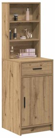 vidaXL Highboard Artisan Oak 41 x 40 x 135 εκ Επεξεργασμένο ξύλο