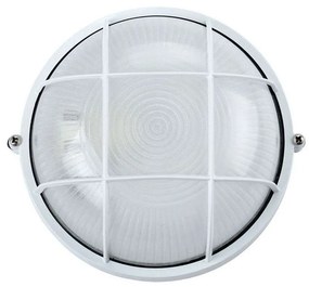 Φωτιστικό Οροφής-Πλαφονιέρα VK/01013/W 19,2x10,7cm 60W E27 IP44 White VKLed