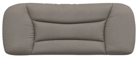 VidaXL Μαξιλάρι για Κεφαλάρι Hvar Taupe 100 εκ. Υφασμάτινο
