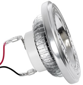 GloboStar DARKO 60379 Σποτ LED Indirect Anti-Glare AR111 14W 1638lm 40° AC 220-240V IP20 Φ11.1 x Υ6.6cm Φυσικό Λευκό 4500K - Bridgelux High Lumen COB Gen2 - TÜV Certified Driver - 5 Years Warranty