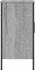 vidaXL Ντουλάπι Νιπτήρα Μπάνιου Γκρι Sonoma 60x30x60 εκ. Επεξ. Ξύλο
