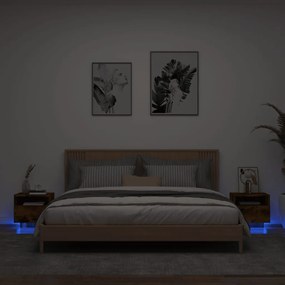 ΚΟΜΟΔΙΝΑ ΜΕ ΦΩΤΑ LED 2 ΤΕΜ. ΚΑΠΝΙΣΤΗ ΔΡΥΣ 40 X 39 X 37 ΕΚ. 836807