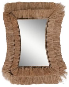 Intrahome Καθρέπτης Amlont intrahome φυσικό ψάθα 70x2x20εκ | SKU: INTRAPA-410111116