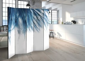 Διαχωριστικό με 5 τμήματα - Sapphire Feathers II [Room Dividers] 225x172