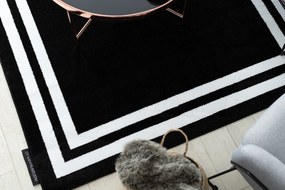 Χαλί HAMPTON Πλαίσιο μαύρο - ΠΡΟΪΟΝ ΔΕΥΤΕΡΗΣ ΚΑΤΗΓΟΡΙΑΣ