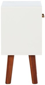 vidaXL Κομοδίνα 2 τεμ. 40 x 30 x 57 εκ. από Μασίφ Ξύλο Ακακίας