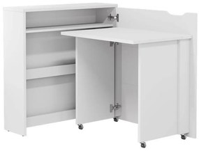 Γωνιακό τραπέζι γραφείου Concept Pro Lenart AH157, Γωνιακός, 93x112x90cm, 43 kg, Άσπρο | Epipla1.gr