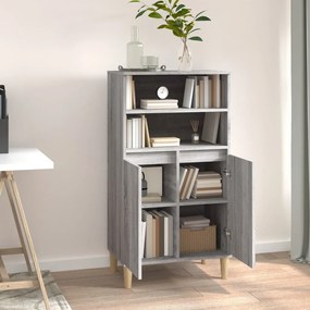 vidaXL Ντουλάπι Γκρι Sonoma 60 x 36 x 110 εκ. από Επεξεργασμένο Ξύλο