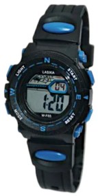 Παιδικό ψηφιακό ρολόι χειρός - LS85 - Lasika - 817421 - Black/Blue-817421_bbl