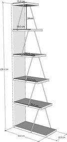 Βιβλιοθήκη Ανθρακί PRUCREL 50x22x150