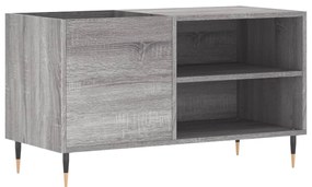 vidaXL Δισκοθήκη Γκρι Sonoma 85 x 38 x 48 εκ. από Επεξεργασμένο Ξύλο
