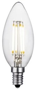 Λάμπα LED Σετ 2 τμχ E14 2W 2700K 260LM 890014 Fischer Honsel-890014-Διάφανο 890014